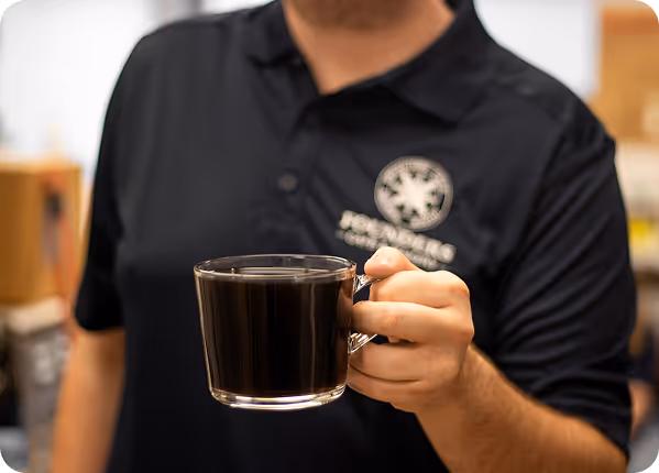 Come to FOunders Cafe for a hot cup of coffee